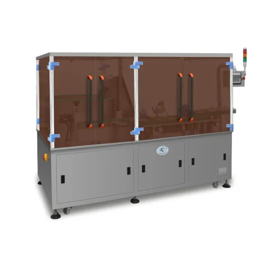 Automatic Machine for Rotating and Unscrambling Plastic Bottles and Rounds