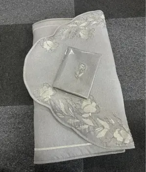 2025 Luxury Embroidered Foam Padded Prayer Mat - Portable Ramadan Gift