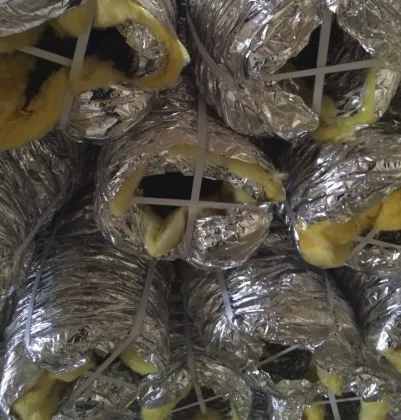 24 Inch Insulated Flexible Air Duct HVAC Flex Duct Insulation