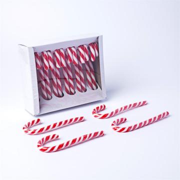 Children's Candy Cane Lollipop Hard Fruity Sweet with Complex Flavors - Factory Pack for Christmas Sale