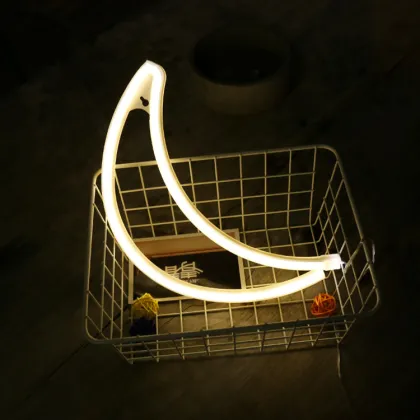 Bar Signs Moon Neon Lights for Rooms