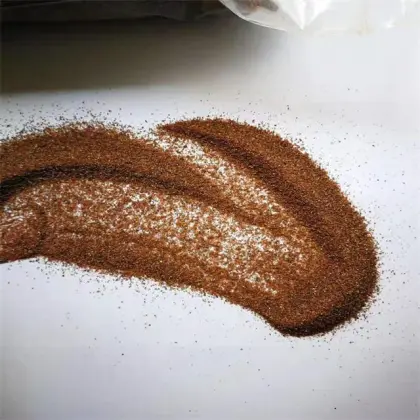 80 mesh Waterjet Cutting Garnet Abrasive 30/60 Red blasting Garnet