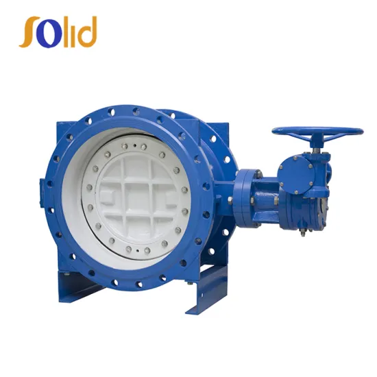 Ductile iron motorized lp butterfly valve body