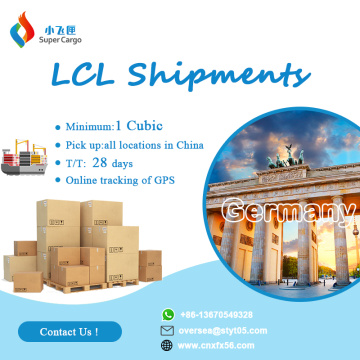 LCL Consolidation From Guangzhou To Berlin Germany