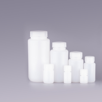 250ml White Round Storage Bottles