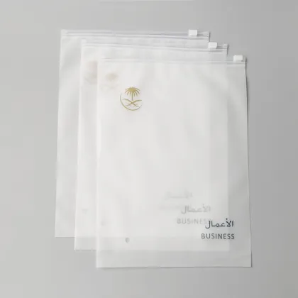 Custom Biodegradable Zipper Packaging Bags