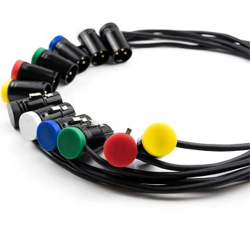 Best Quality OEM Low-Profile 3 Pin XLR Male to Female Cable