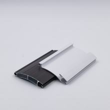 Perfil de aluminio del panel de obturador de la puerta de garaje personalizado