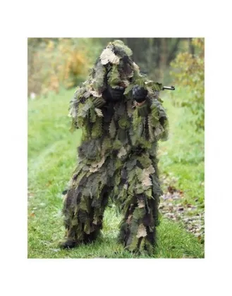 3D Ghillie Suit Oak Leaf 3PC Woodland