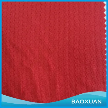 China supplier 100%polyester bird eyes suit fabric for T-shirt
