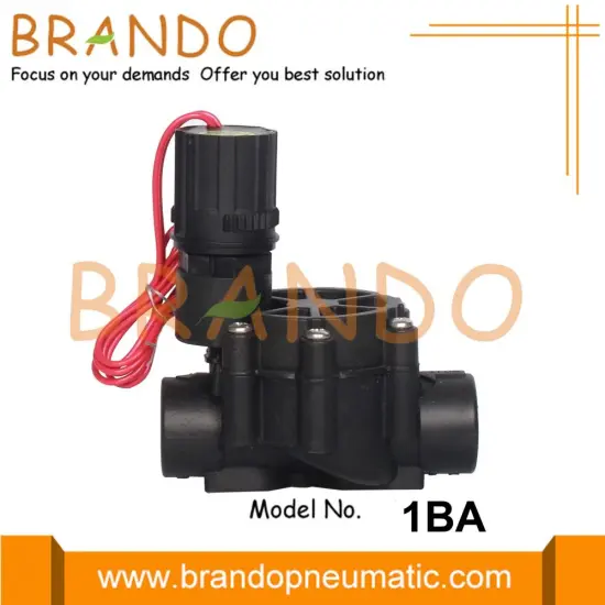 Plastic Irrigation Solenoid Valve 3/4'' 1'' 12V 24V