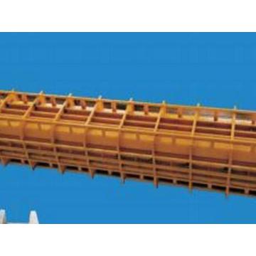 Molde de columna de acero rígido para conformado de hormigón