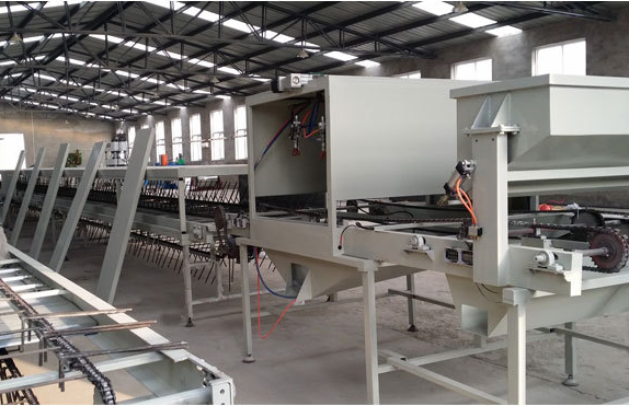 Stone coated production line