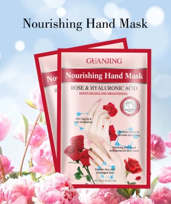OEM ODM Organic Hand Skin Care Mask - Nourishing Rose Hand Sheet Mask