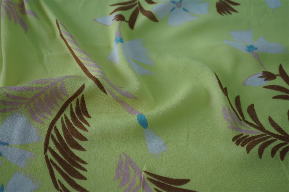 Crepe Print Fabric