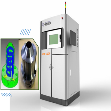 High prototyping efficiency 3d metal printer with a large build envelope
