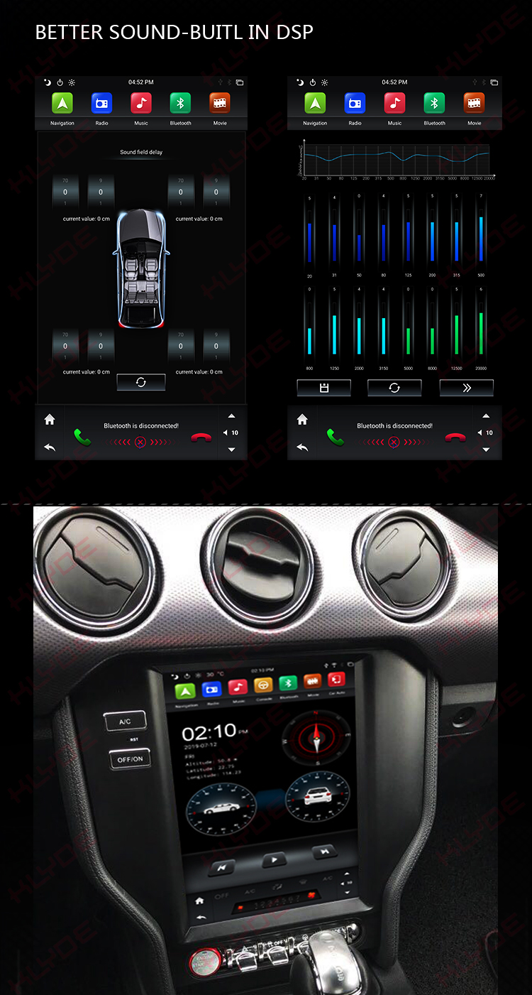 Radio Din For Ford Mustang