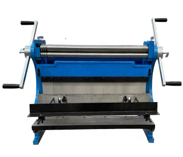 Máquina de corte de chapa fría y flexión para puertas de obturador