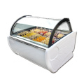 High capacity speed cooling ice cream display counter