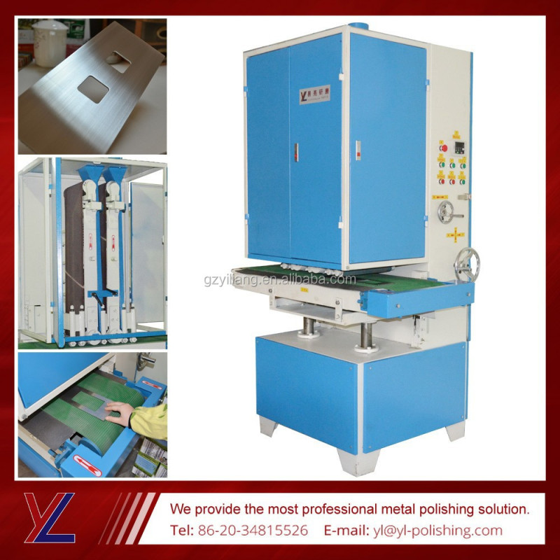 abrasive belt grinding machines for plane surface wire finish