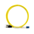 LC single mode fiber optic patch cord cable