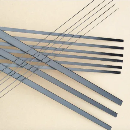 China Factory CFRP Flat Shape Bar Carbon Fiber Strips Pultrusion Carbon Fiber Plate