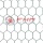 Vinyl Coated PVC Hexagonal Wire Netting untuk Garden