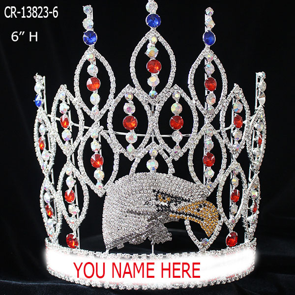 Wholesale Bird Eagle Rhinestone Pageant Crown