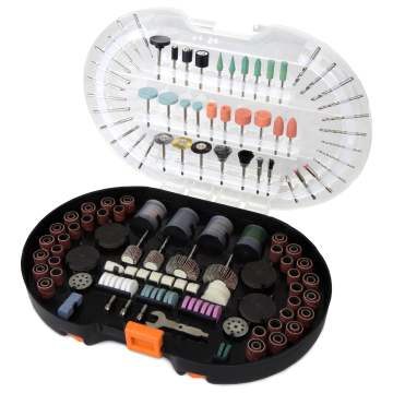 Comprehensive 327-Piece Grinder Polishing Tools and Accessories Set for Grinding, Polishing, and Cutting Tasks