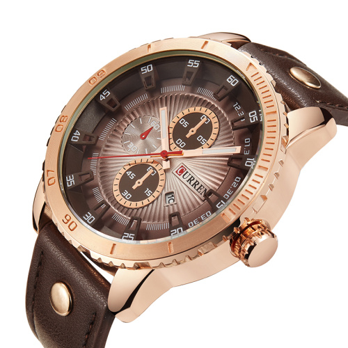 Luxury Leather Sport Wrist Watches Men