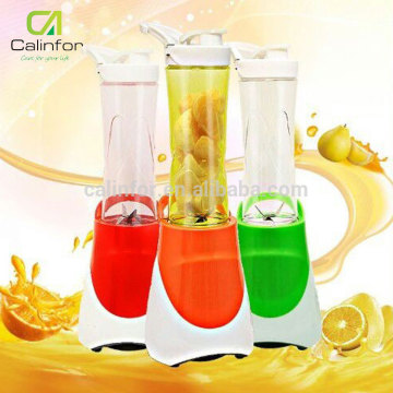 trade assurance factory red orange green blue detachable stainless steel blade portable fruit blender
