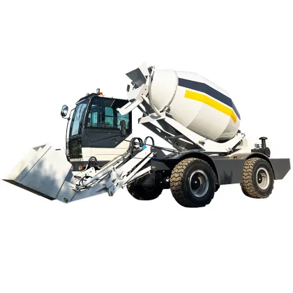 Titan New Model TL2500: Mobile Portable Cement Mortar Mixer & Self-Loading Concrete Mixer