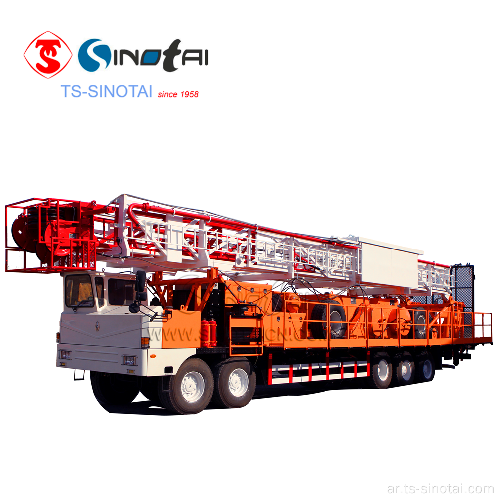 SINOTAI 350HP منصة حفر وصيانة الآبار