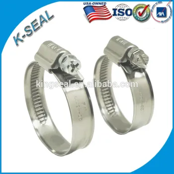 Germany Type Stainless Steel pipe leak hose clamp KEBL12X140SS