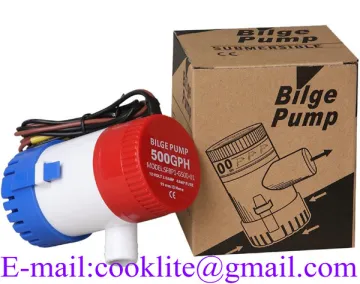 Pompe De Cale Pour Bateau - 12V/24V 500GPH