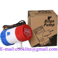 Submersible Bilge Pump 12/24V 500GPH Electric Marine Boat Water Pump