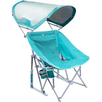 Modern Furniture Outdoor Pod Rocker Sunshade Rocking Beach Chair