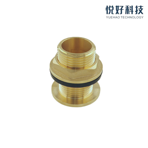 أنبوب نحاسي مستقيم بخيط ذكر 1/4 بوصة