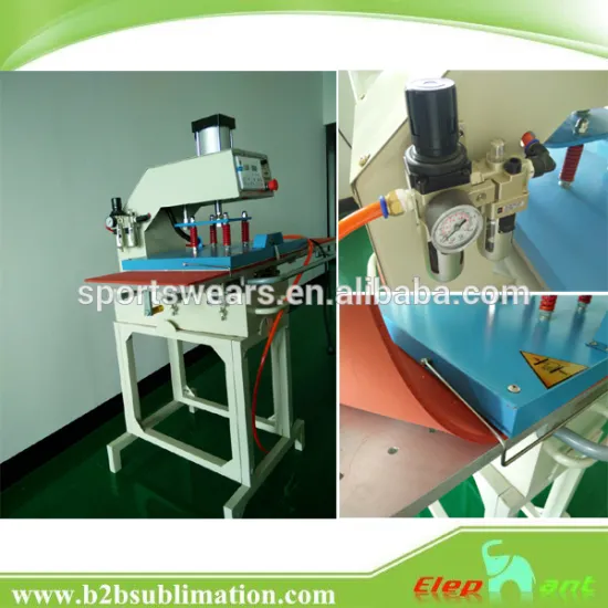 dye sublimation heat press machine for clothing