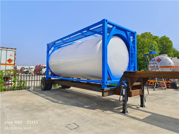 20ft Liquid Chlorine Tank Container Jpg