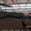 6 tum svart runda stålrör