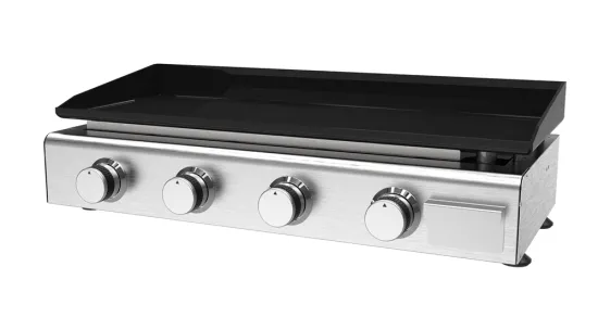 Four Burner Gas Griddle Cooktop