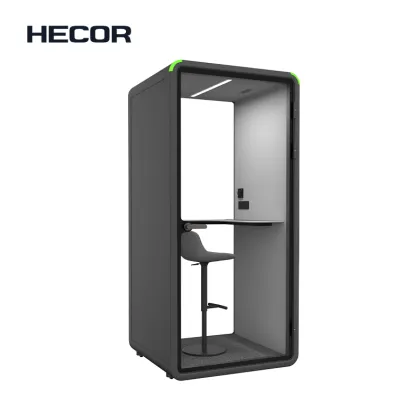 Signature Office Pods with Brand Accents