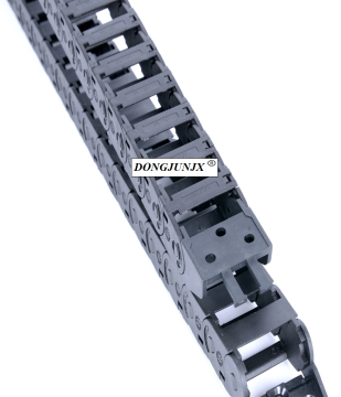Portador de energía de plástico flexible trackes cable arrastre cadena