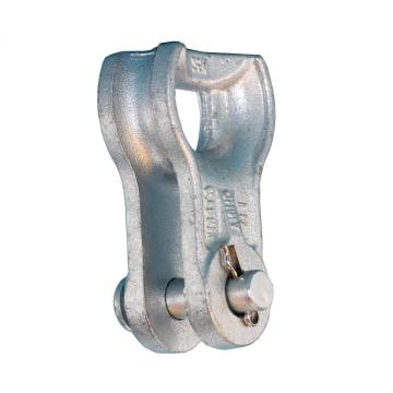 Poleline Fitting Ductile Iron Cast Thimble Clevis 100KN