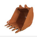 CAT320 narrow and wide rock bucket with teeth