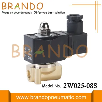 2W025-08 G1/4'' Direct Acting Solenoid Valve For Water