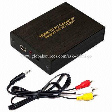 CVBS + L/R to HDMI Converter, 5V DC/1A Power Supply