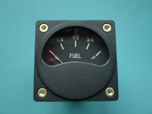 Airplane Instrument 2 1/4 Alarm EF Fuel Tank Level Gauges /