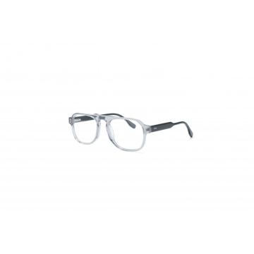 Gafas unisex de estilo de aviador negro gris mate